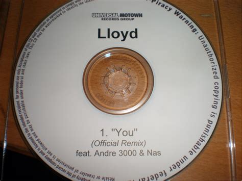 Lloyd - You (Official Remix) (2006, CDr) | Discogs