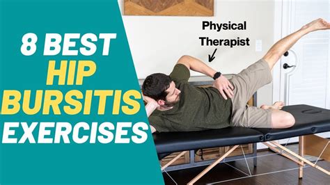 The 8 BEST Hip Bursitis Exercises & Stretches - PT Time with Tim - YouTube in 2022 | Hip ...