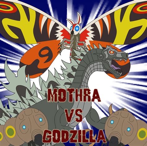 Mothra vs. Godzilla by Daizua123 on DeviantArt