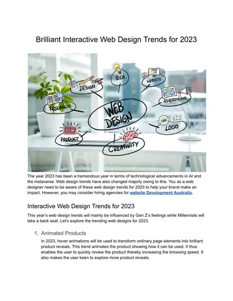 PPT - Brilliant Web Design Trends for 2023 PowerPoint Presentation, free download - ID:12362151