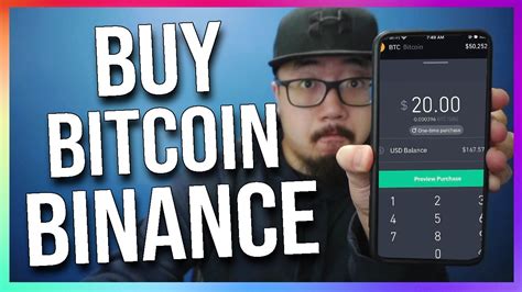 How to Buy Bitcoin on Binance App (tutorial for beginners) - YouTube