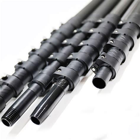 China 3k 12k surface carbon fiber telescopic pole manufacturers and suppliers | Lanbao