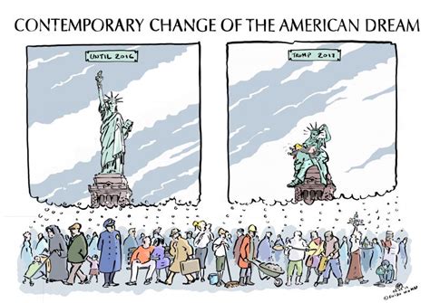 Contemporary Change of the American Dream | Cartoon Movement