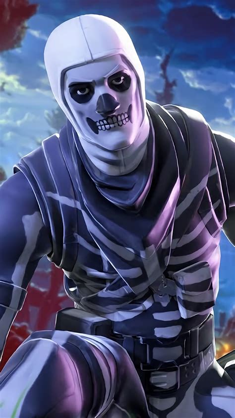 Fortnite, Halloween, Skull Trooper, Skull Ranger, 4k HD Phone Wallpaper ...