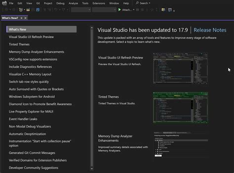 What's new in Visual Studio 2022 | Microsoft Learn