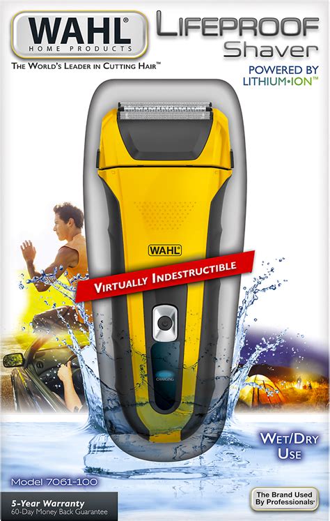 Best Buy: Wahl Electric Shaver Yellow 7061-100