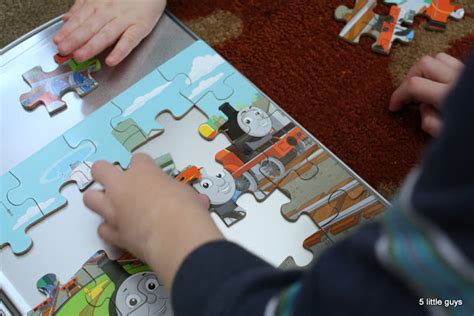 Five Little Guys: Magnetic Puzzles