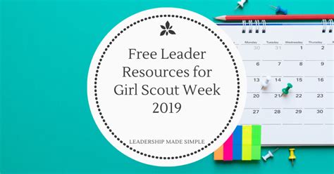 Girl Scout Week activities | Troop Leader