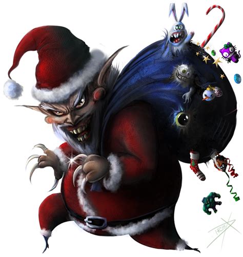 6 evil Santa Claus