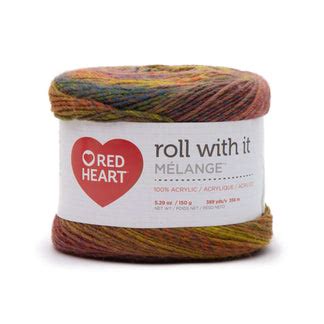 Red Heart Roll With It Melange Yarn | Yarnspirations