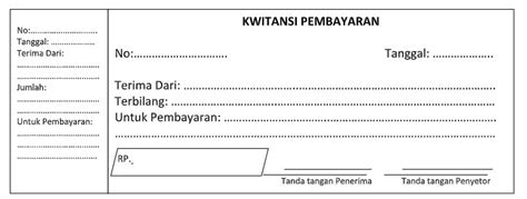 Format Kwitansi Download kwitansi format excel – Fee ppob Syariah ...