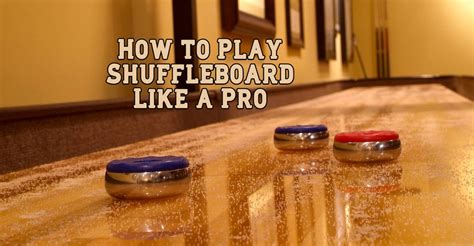 How To Play Shuffleboard Like A Pro | M&P Amusement