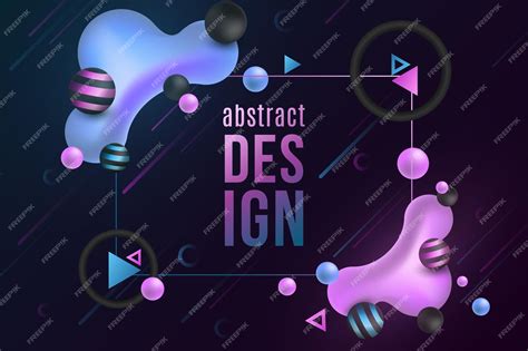 Premium Vector | Futuristic abstract illustration