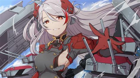 Prinz Eugen HD Wallpaper - Azur Lane Anime