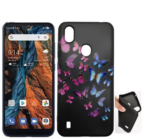 Phone Case for Consumer Cellular Verve Connect Z6103 (Flexible Gel Butterfly) - Walmart.com