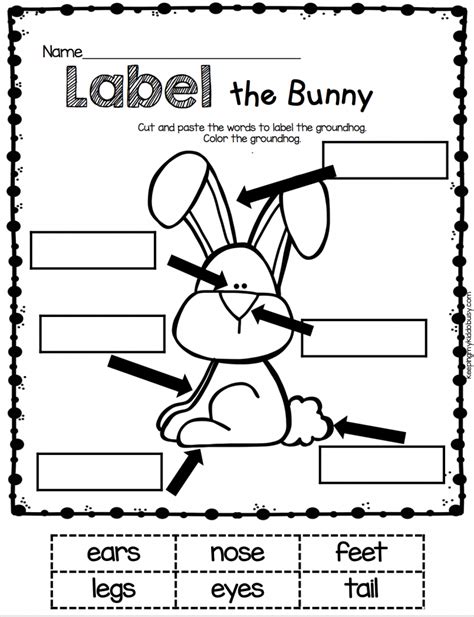 Easter Kindergarten Worksheets - Best Coloring Pages For Kids