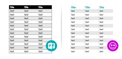 How To Make A Powerpoint Table Look Good | Brokeasshome.com