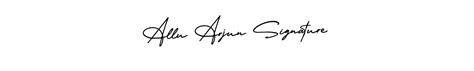 82+ Allu Arjun Signature Name Signature Style Ideas | Unique E-Signature