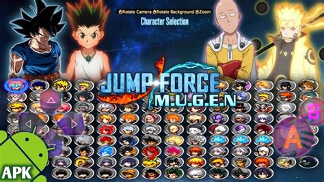 Jump Force Mugen Apk v11 For Android Download - Apk2me