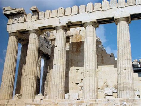 COLUMNS OF THE PARTHENON