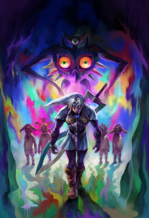 Zelda: Majora's Mask 3D Fierce Deity Link Poster 13x19