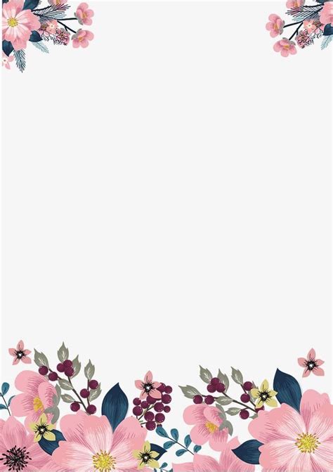 Fondos de pantalla | Free watercolor flowers, Floral border, Watercolor flower background