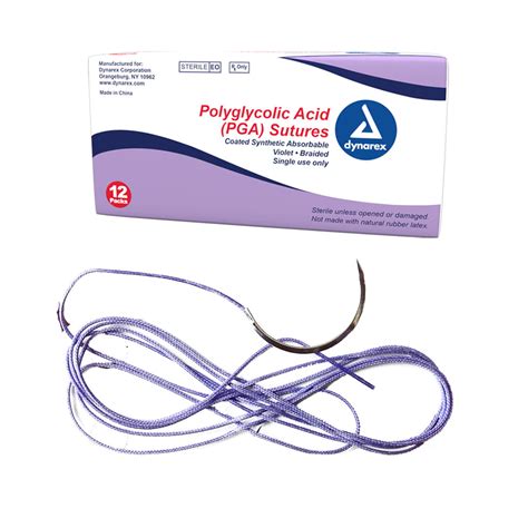 Suture Monofilament Absorbable Braided Surgical 18" Sterile Rx Item by – JML WHOLESALE