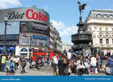 Eros The Greek God Of Love Statue In Piccadilly Circus Editorial Photo | CartoonDealer.com ...