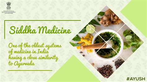 Dept of Commerce, GoI on Twitter: "Siddha Medicine | One of the oldest systems of medicine in ...