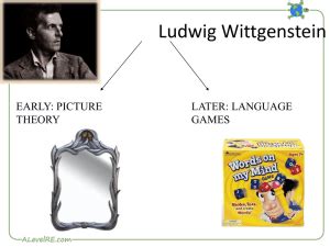 Wittgenstein Timeline