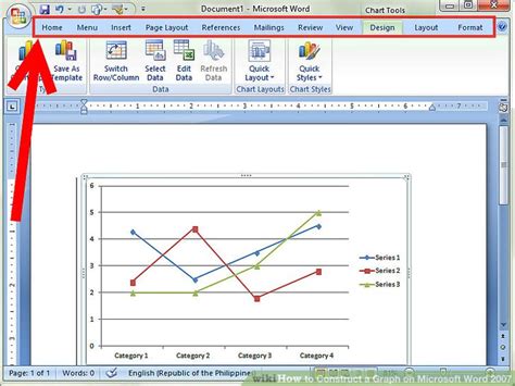 How to Construct a Graph on Microsoft Word 2007: 7 Steps