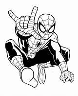 Spectacular Spiderman Coloring Pages sketch template
