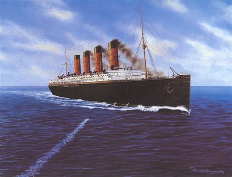 RMS Lusitania (1907-1915) // Cunard Line