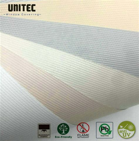 PVC blackout roller blinds PVC fiberglass roller blinds fabric T-PVC URB03