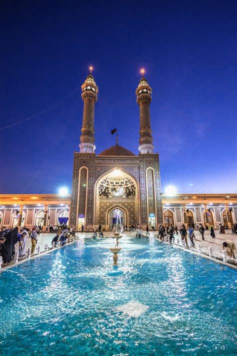 Fatemeh Masoumeh Shrine in Qom Editorial Image - Image of fatima ...