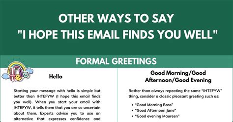 6 Better Alternatives to "I Hope This Email Finds You Well" • 7ESL