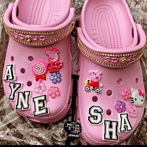 Kids Crocs Letters & Charms included Please phone number-I | Etsy