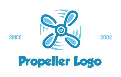 Get Propeller Logos | DIY Propeller Logo Maker | LogoDesign.net