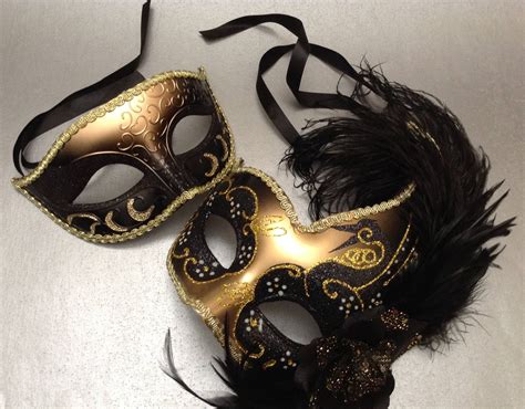 Black Masquerade Ball Masks