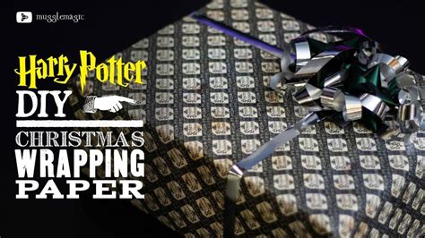 Harry Potter Christmas Wrapping Paper – Harry Potter DIY – Wizardry ...