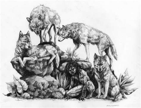 Wolf pack by Anniez19 on DeviantArt