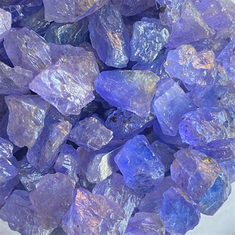 Raw Tanzanite 50-500cts Natural Crystal Tanzanite Rough | Etsy