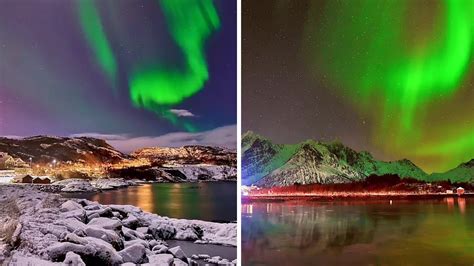 Epic timelapse footage of the Northern Lights #shorts - YouTube