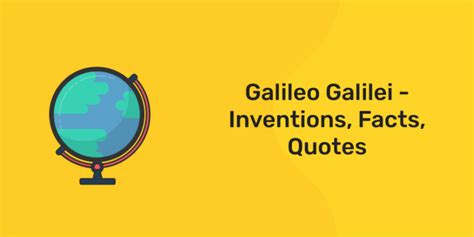 Galileo Galilei - Inventions, Facts, Quotes - Entri Blog