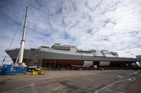 Royal Navy's First Type 26 Frigate HMS Glasgow Takes Shape - Naval News