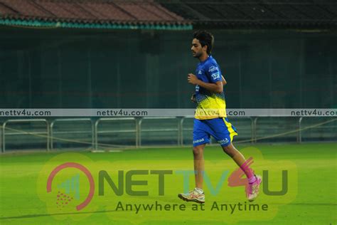 Chennai Super Kings Team Practice Images | 551786 | Movie Press Meet ...