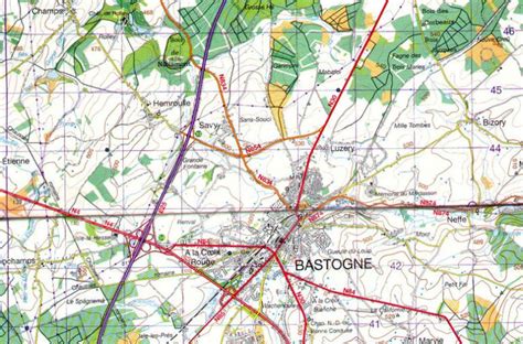 Bastogne Map