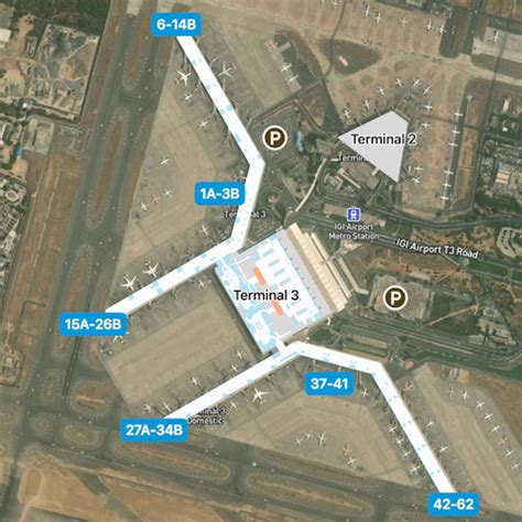 New Delhi Airport Map: Guide to DEL's Terminals