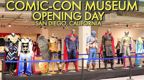 Comic-Con Museum Opening Day at Balboa Park - San Diego, CA November 26th, 2021 - YouTube