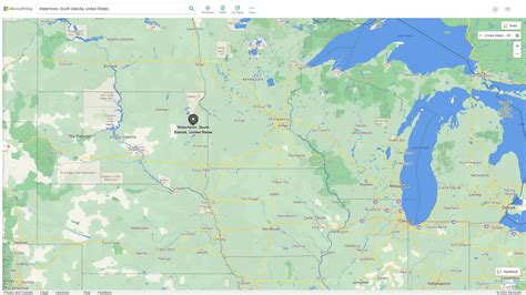 Watertown, South Dakota Map